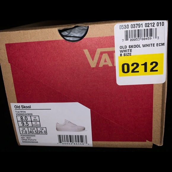 Old skool White vans - Picture 1 of 6